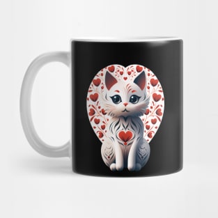 Heart Love Tribute -  band love music valentine blondie cat pat benatar led zepplin pink floyd joan jett  bee my valentine i choo choo choose you i love you Mug